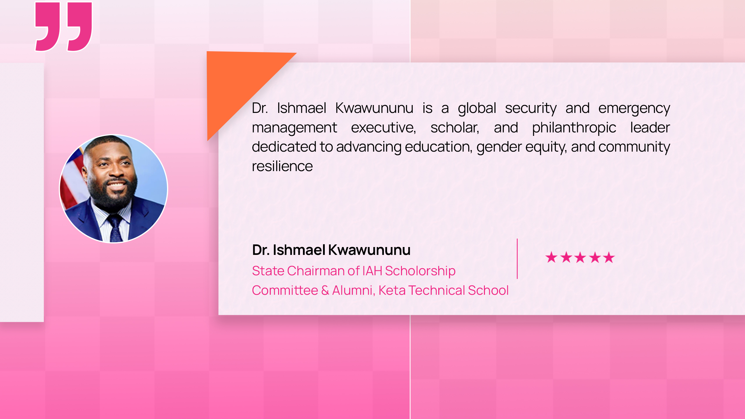 Dr. Ishmeal